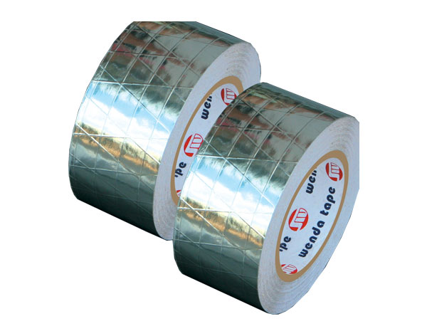 Reinforced aluminum foil tape